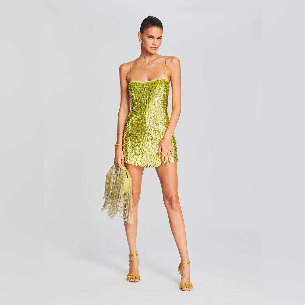 Retrofête Nara Sequin Dress 💚 NWT